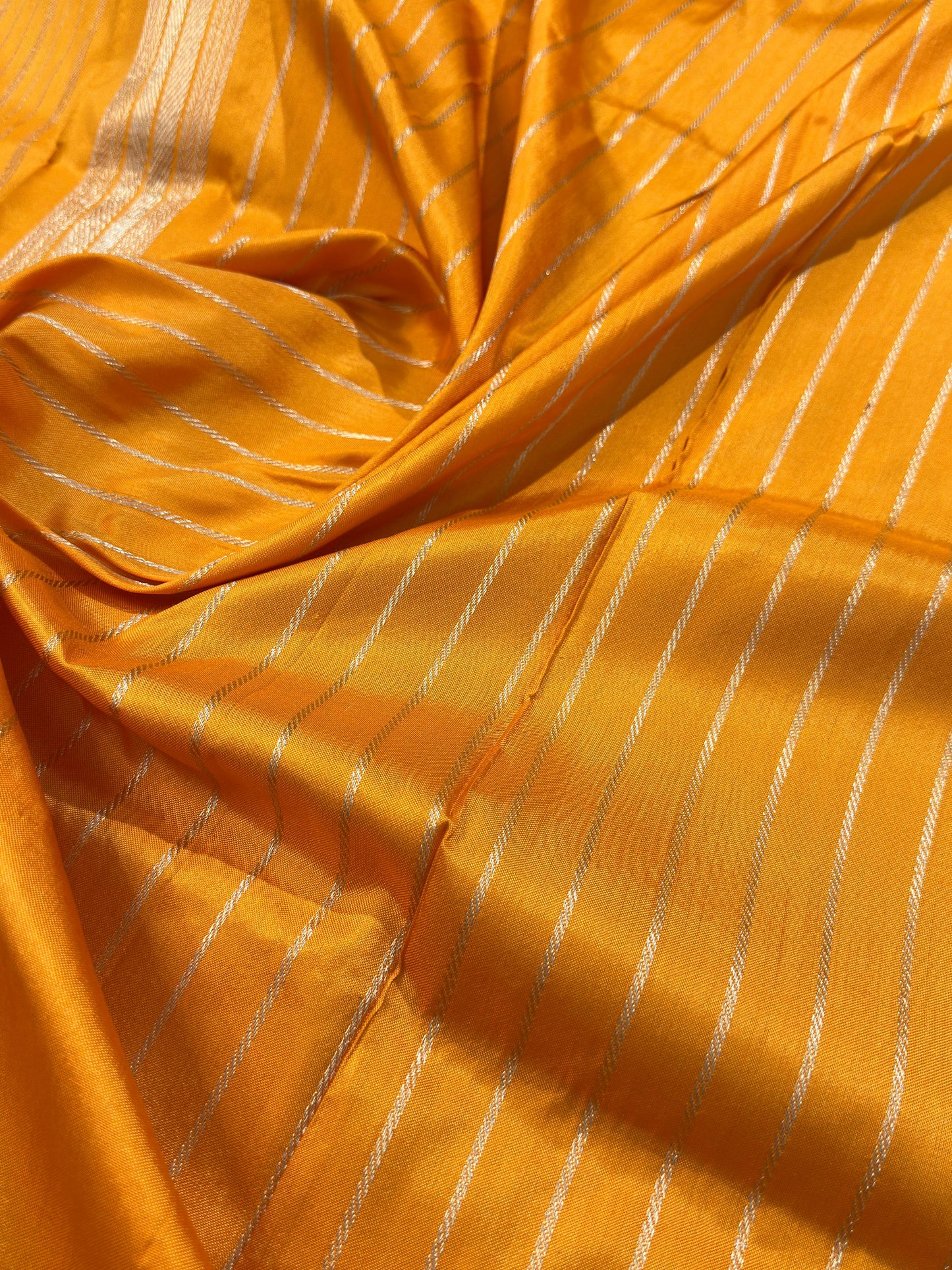 Ash Gray Ektara Handwoven Banarasi Pure Tissue Silk Saree