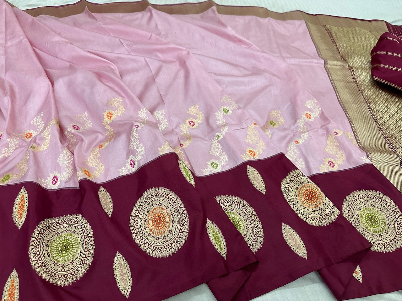 Ektara Handwoven Banarasi Pure Silk Saree