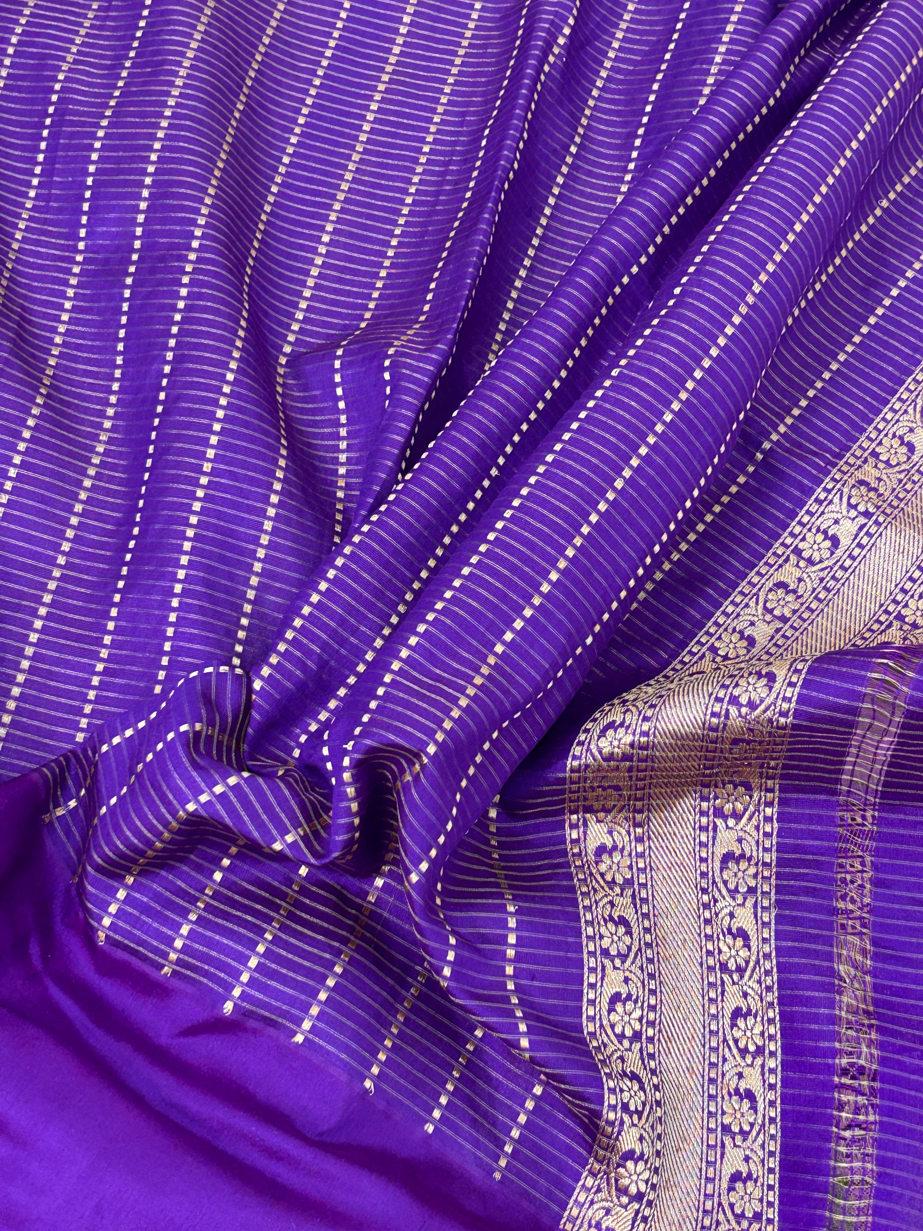 Handwoven Pure Tissue Silk Banarasi Saree