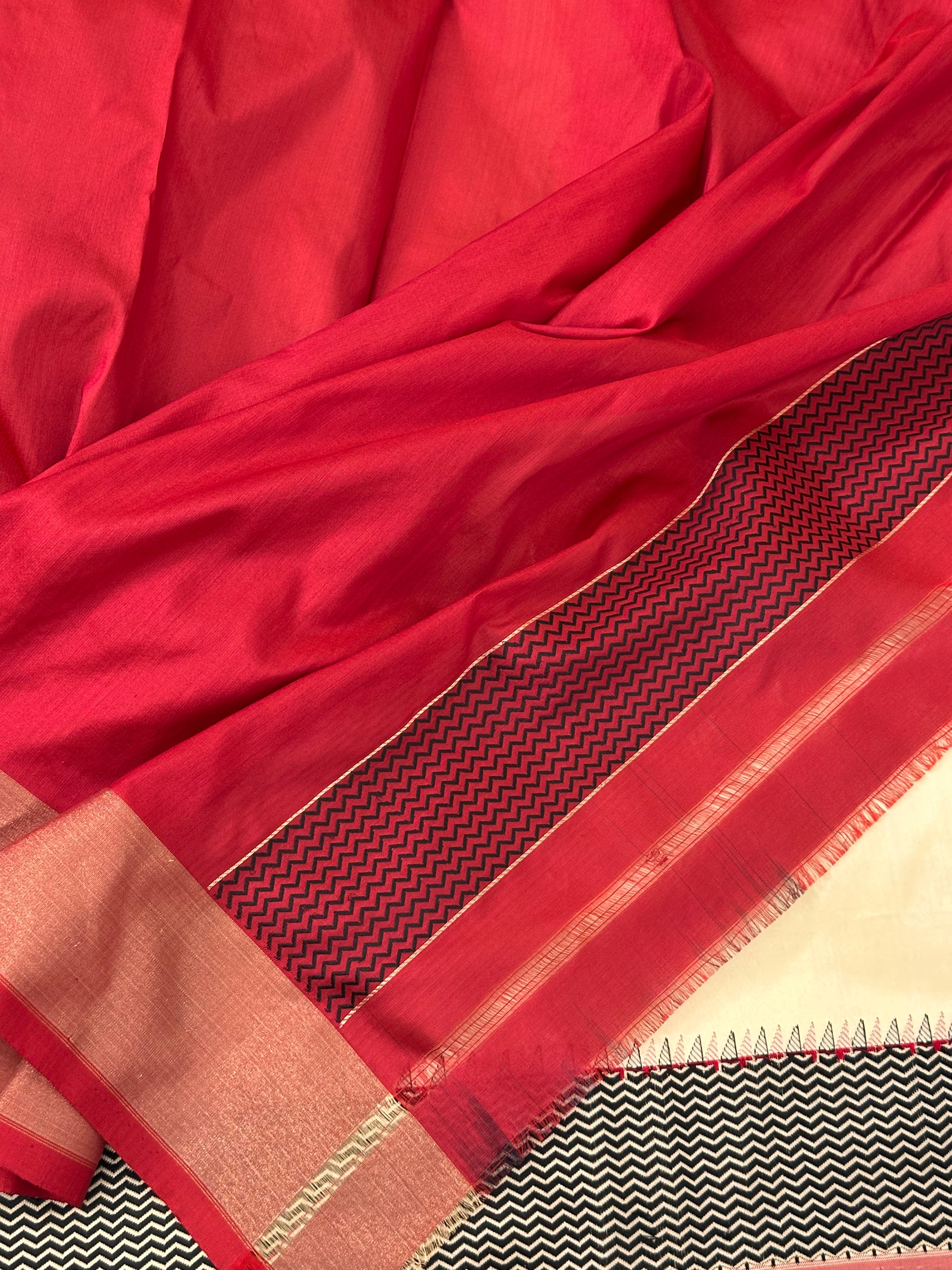 Baby Pink Pure Handwoven Banarasi katan Silk Saree