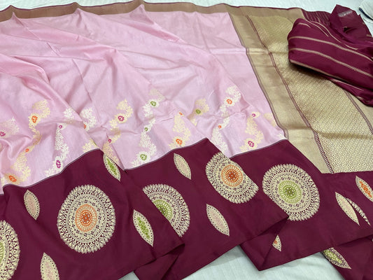 Ektara Handwoven Banarasi Pure Silk Saree