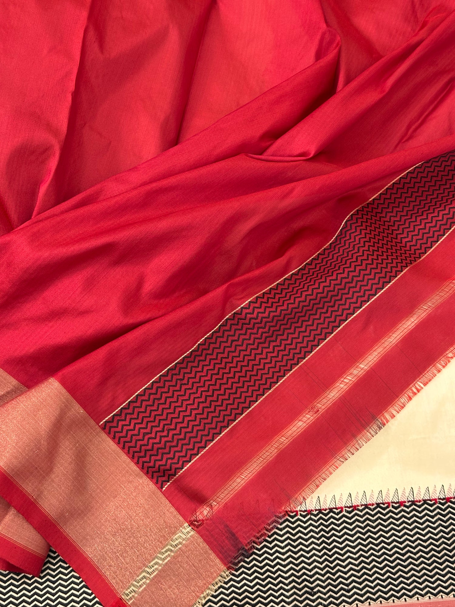 Baby Pink Pure Handwoven Banarasi katan Silk Saree