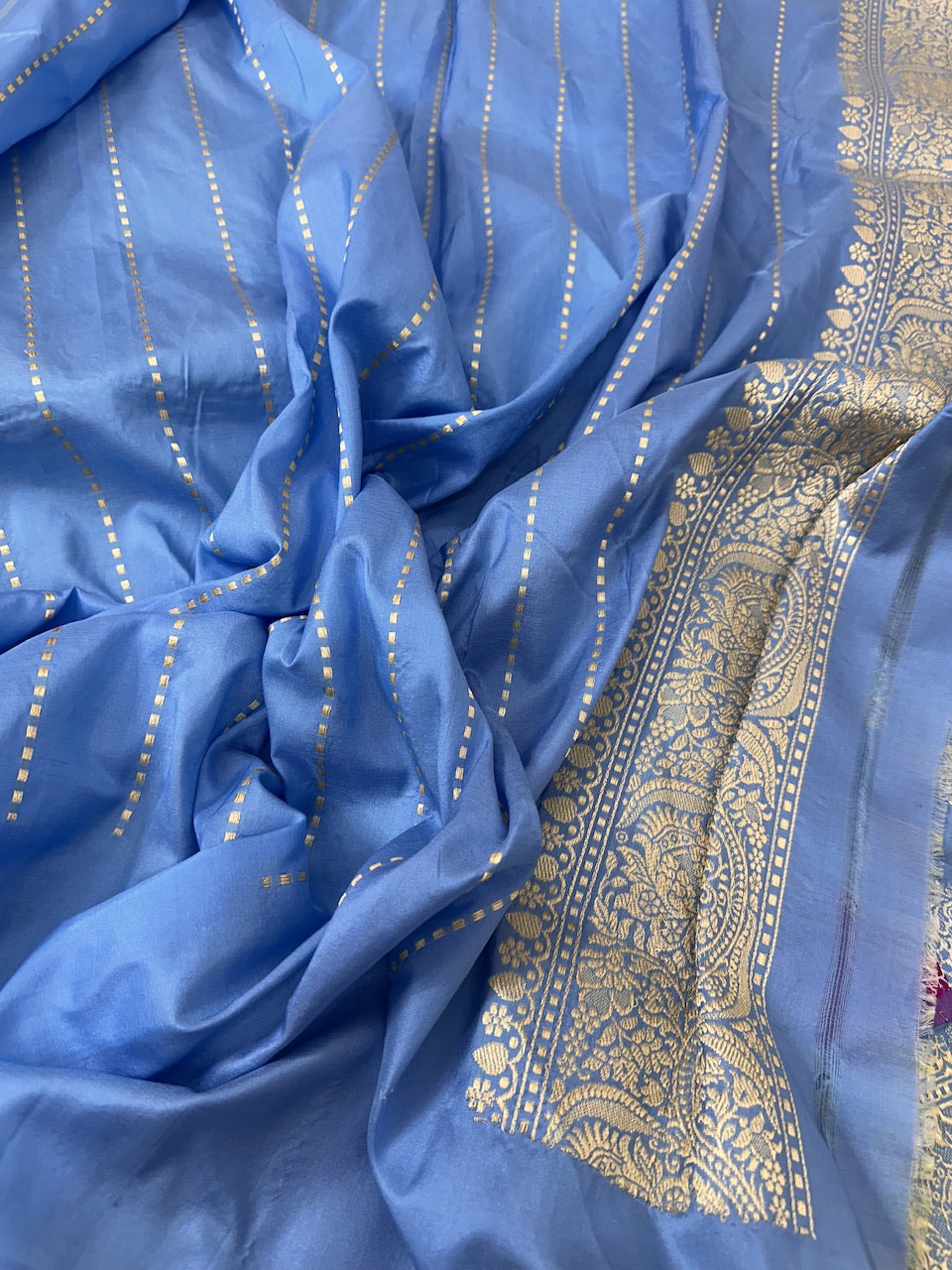 Rangkaat Pure Handwoven Banarasi Katan Silk Saree