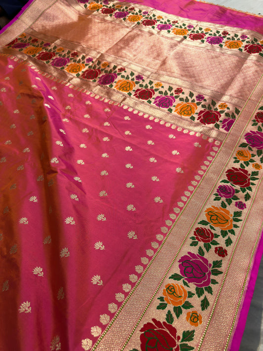 Katan Silk Pathni Border Saree