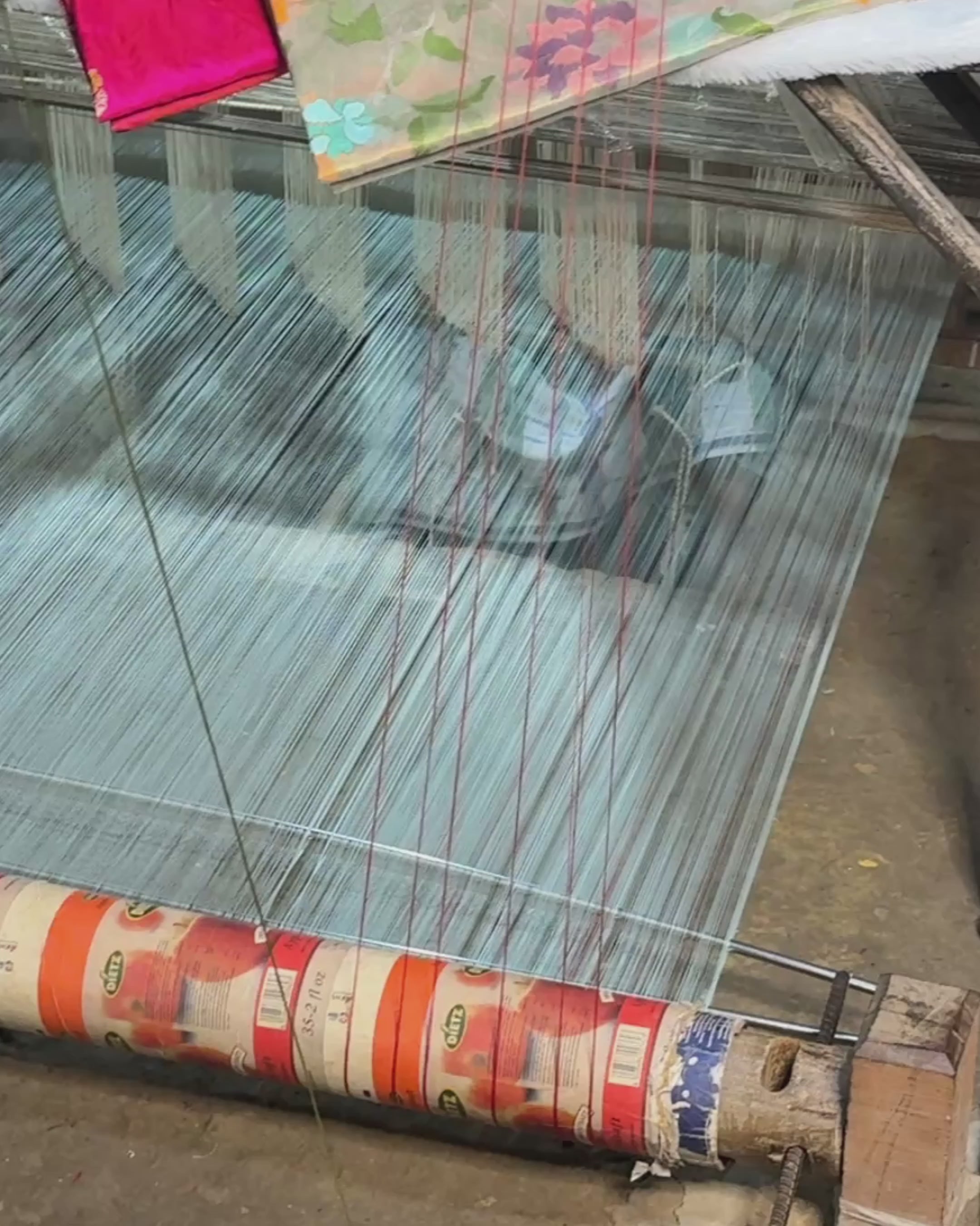 Load video: Weaving Process